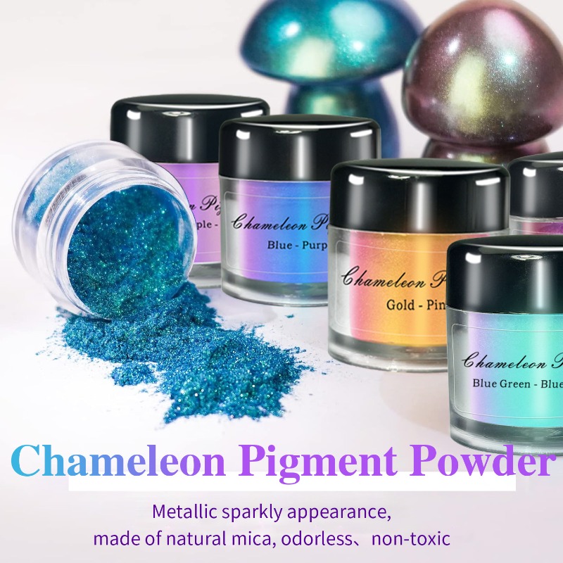 20 цветов, меняющие цвет, пигм – обзор и цена Mica Powder Colorant