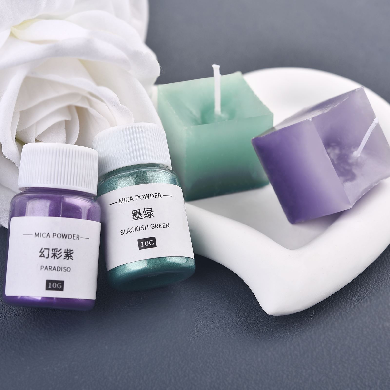 10 г/бутылка свечи дневной све – обзор и цена Mica Powder Colorant